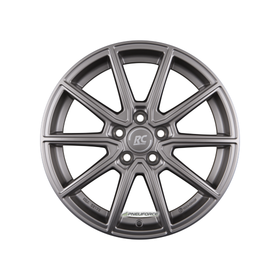 RC DESIGN - RC32 FERRIC GREY MATT (FGM) 8X18 LK:5/120 ET:41 ML:67,1